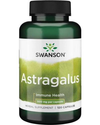 Astragalus, 500 mg, 120 капсули, Swanson - 1