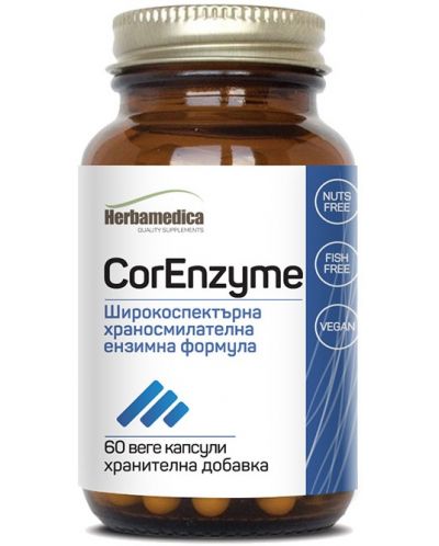CorEnzyme, 60 капсули, Herbamedica - 1