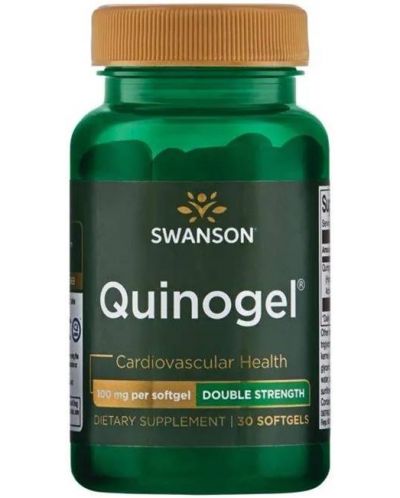 Quinogel, 100 mg, 30 меки капсули, Swanson - 1