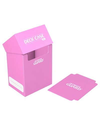 Кутия за карти Ultimate Guard Deck Case 80+ Standard Size Pink - 3