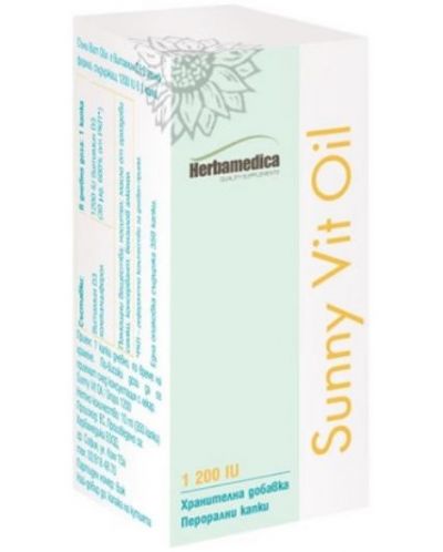 Sunny Vit Oil, 1200 IU, 10 ml, Herbamedica - 1