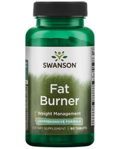 Fat Burner, 60 таблетки, Swanson - 1