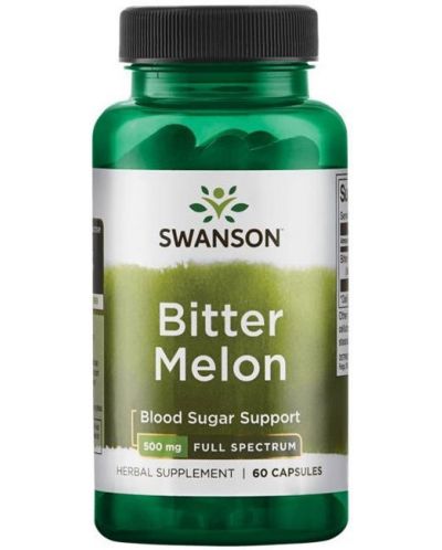 Bitter Melon, 500 mg, 60 капсули, Swanson - 1