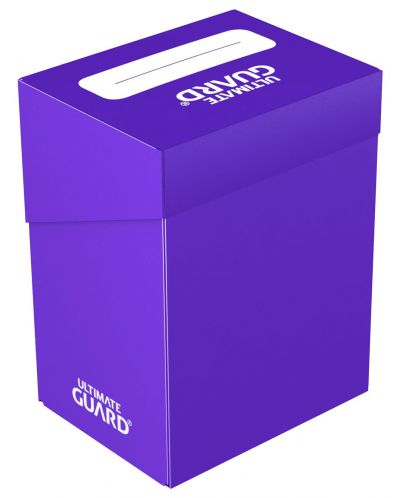 Кутия за карти Ultimate Guard Deck Case 80+ Standard Size Purple - 2