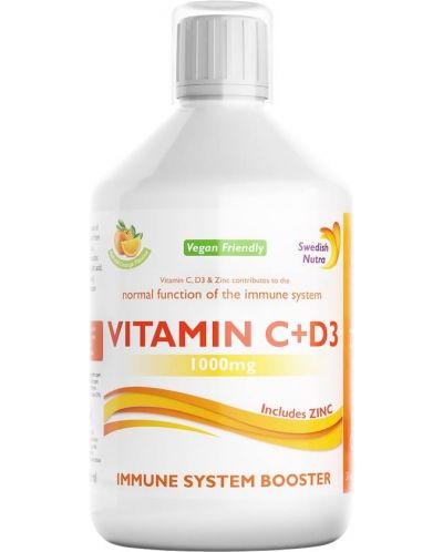 Vitamin C + D3, 500 ml, Swedish Nutra - 1
