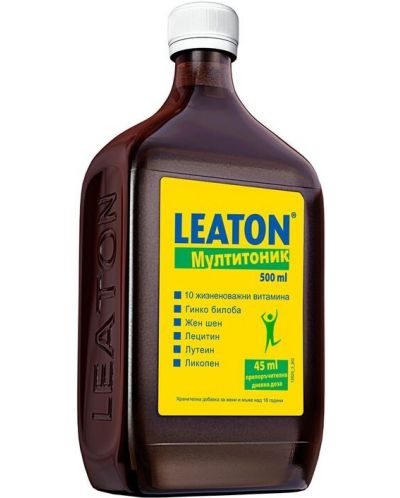 Leaton Мултитоник, 500 ml, Kwizda Pharma - 1