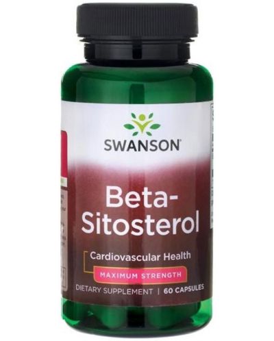 Beta-Sitosterol, 60 капсули, Swanson - 1