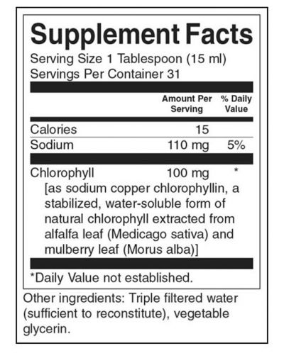 Liquid Chlorophyll, 473 ml, Swanson - 2