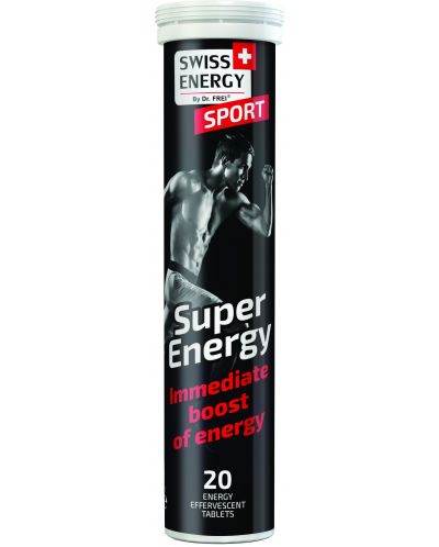 Super Energy, 20 ефервесцентни таблетки, Swiss Energy - 1