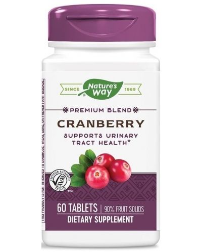 Cranberry, 430 mg, 60 таблетки, Nature's Way - 1