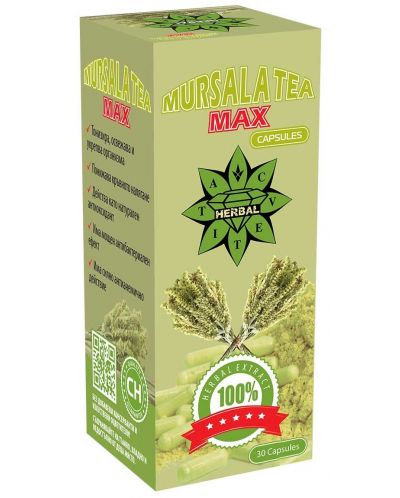 Mursala Tea Max, 300 mg, 30 капсули, Cvetita Herbal - 2