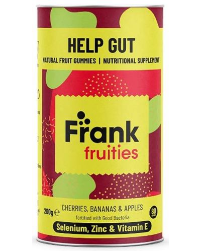 Help Gut, 80 желирани таблетки, Frank Fruities - 1