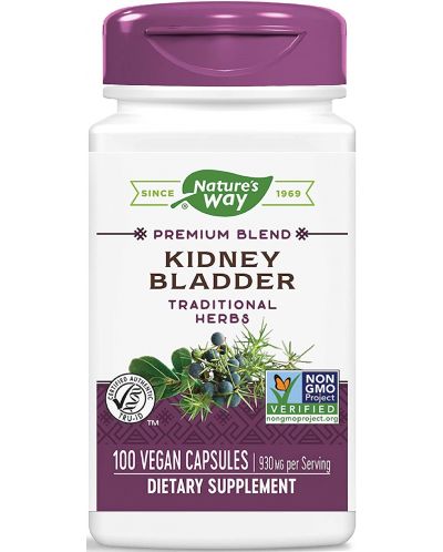 Kidney Bladder, 100 капсули, Nature's Way - 1