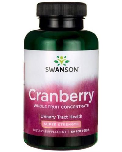 Cranberry, 60 меки капсули, Swanson - 1