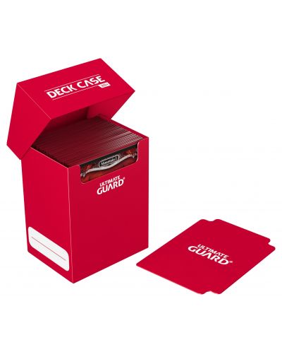 Кутия за карти Ultimate Guard Deck Case 80+ Standard Size Red - 4