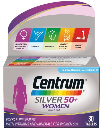 Centrum Silver 50+ Women from A to Z, 30 таблетки - 1