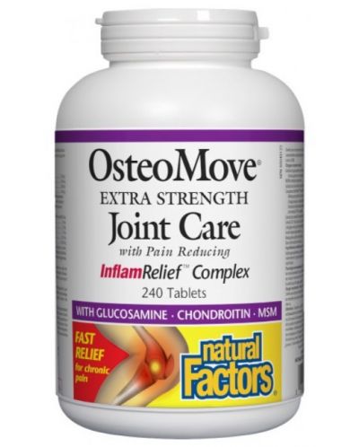 OsteoMovе Joint Care, 240 таблетки, Natural Factors - 1