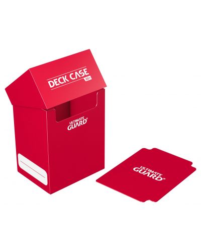 Кутия за карти Ultimate Guard Deck Case 80+ Standard Size Red - 3