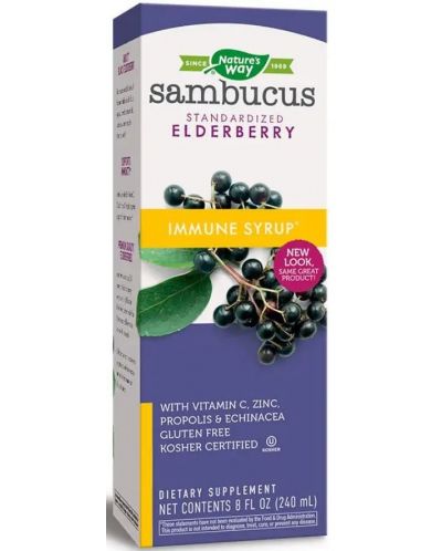 Sambucus Immune Syrup, 240 ml, Nature’s Way - 1