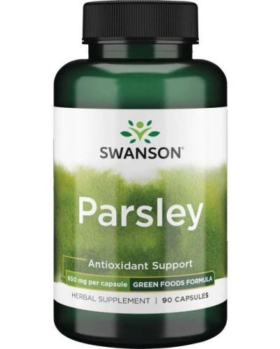 Parsley, 650 mg, 90 капсули, Swanson - 1