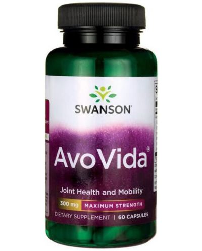 AvoVida, 300 mg, 60 капсули, Swanson - 1
