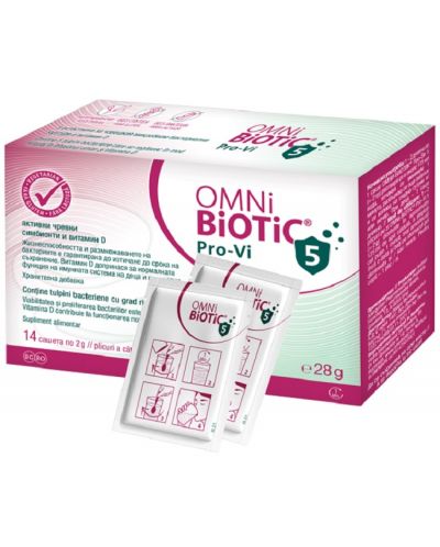 Omni-Biotic Pro-Vi 5, 14 сашета - 1
