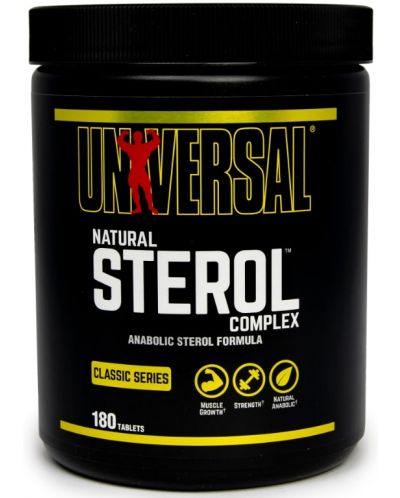 Nutrition Natural Sterol Complex, 180 таблетки, Universal - 1