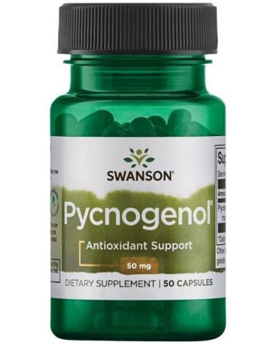 Pycnogenol, 50 mg, 50 капсули, Swanson - 1
