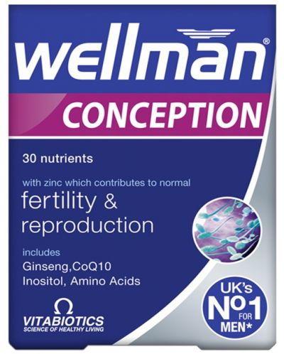 Wellman Conception, 30 таблетки, Vitabiotics - 1