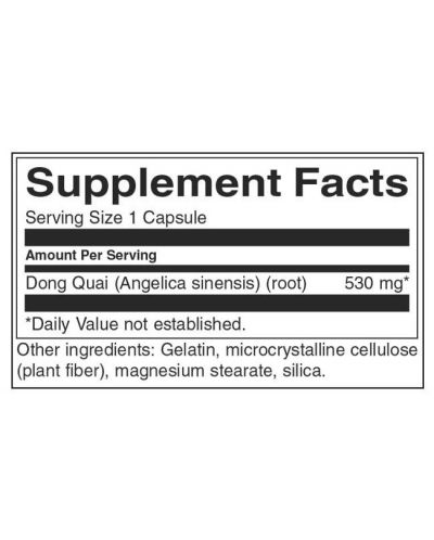 Full Spectrum Dong Quai, 530 mg, 100 капсули, Swanson - 2