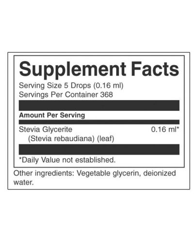 Stevia Liquid Extract, 59 ml, Swanson - 2