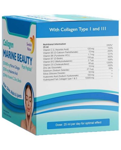 Collagen Marine Beauty, 20 шота, Swedish Nutra - 2