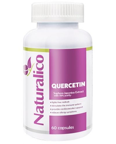 Quercetin, 60 капсули, Naturalico - 1