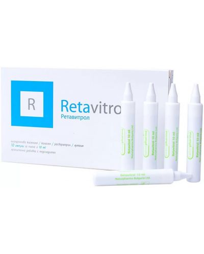 Retavitrol, 10 ампули x 10 ml, Naturpharma - 2