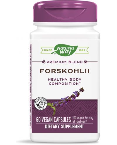 Forskohlii, 250 mg, 60 капсули, Nature's Way - 1