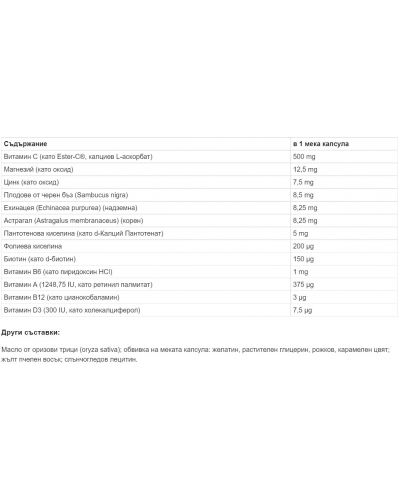 Ester-C Immune Complex, 60 меки капсули, Solgar - 2