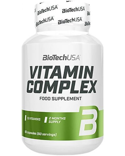 Vitamin Complex, 60 капсули, BioTech USA - 1