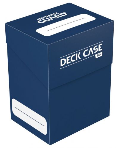 Кутия за карти Ultimate Guard Deck Case 80+ Standard Size Blue - 1