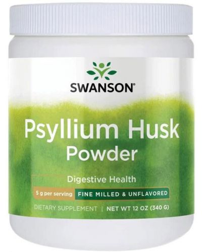 Psyllium Husk, 340 g, Swanson - 1