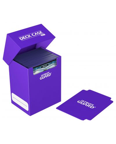 Кутия за карти Ultimate Guard Deck Case 80+ Standard Size Purple - 4