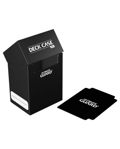 Кутия за карти Ultimate Guard Deck Case 80+ Standard Size Black - 3
