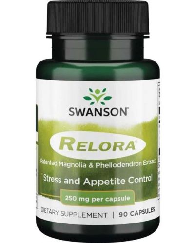 Relora, 250 mg, 90 капсули, Swanson - 1