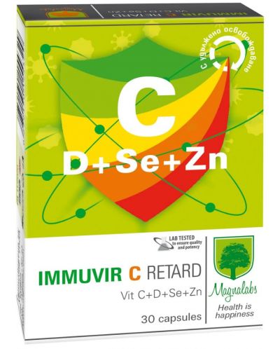 Immuvir C Retard, 30 капсули, Magnalabs - 1
