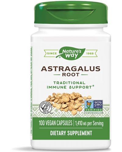 Astragalus Root, 470 mg, 100 капсули, Nature’s Way - 1