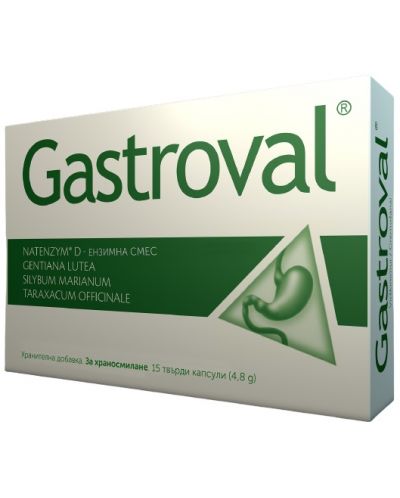 Gastroval, 15 капсули, Valentis - 1