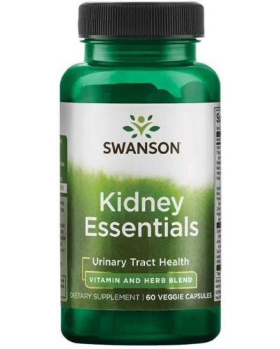 Kidney Essentials, 60 растителни капсули, Swanson - 1