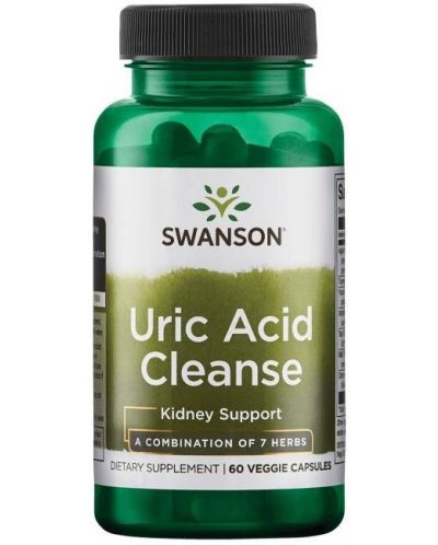 Uric Acid Cleanse, 60 капсули, Swanson - 1