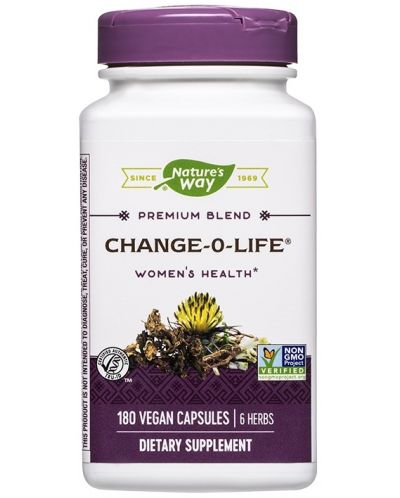 Change-O-Life, 180 растителни капсули, Nature's Way - 1