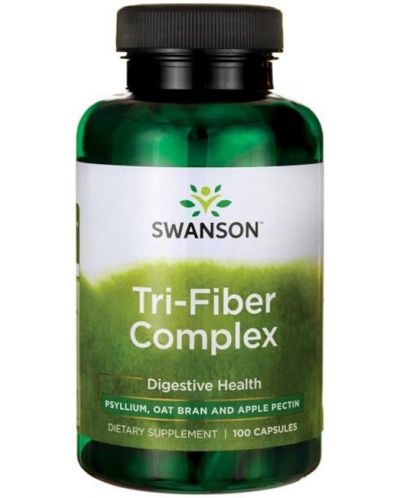 Tri-Fiber Complex, 100 капсули, Swanson - 1