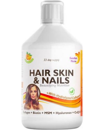 Hair, Skin & Nails, 500 ml, Swedish Nutra - 1